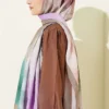 Bamboo Crepe Shawl Khaki - immagine 3