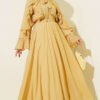 Metal Buttoned Belted Two-Piece Set - Afbeelding 5