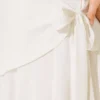 Side Tied Detail Skirt Ecru - Afbeelding 3