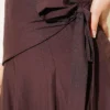 Side Tied Detail Skirt Brown - Afbeelding 4