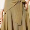 Side Tied Detail Skirt - immagine 4