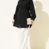 Side Tunnel Laced Shirt Black – Image 2