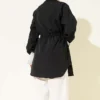 Side Tunnel Laced Shirt Black – Image 3