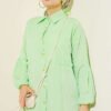 Gathered Sides Elastic Shirt