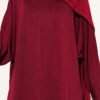 Batwing Basic Tunic Burgundy – Bild 4