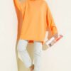 Batwing Basic Tunic Orange - Afbeelding 2