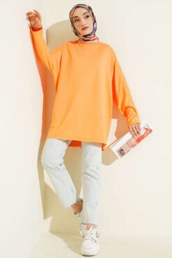 Vue alternative de Batwing Basic Tunic Orange