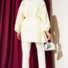 ⁦Half Buttoned Ribbed Tunic⁩ - الصورة ⁦3⁩