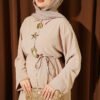 Star Gold Brooch Double Set Beige - Image 2