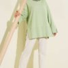 Basic Tunic with Slit Detail - immagine 2