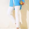 High Waist Straight Leg Jeans White