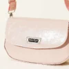 Crossbody Patent Bag Powder Pink - Image 3