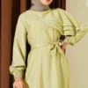 Cross Ruffle Detail Dress Hazel - Image 2