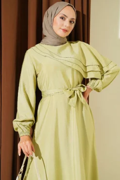 Alternative view of Cross Ruffle Detail Dress Hazel