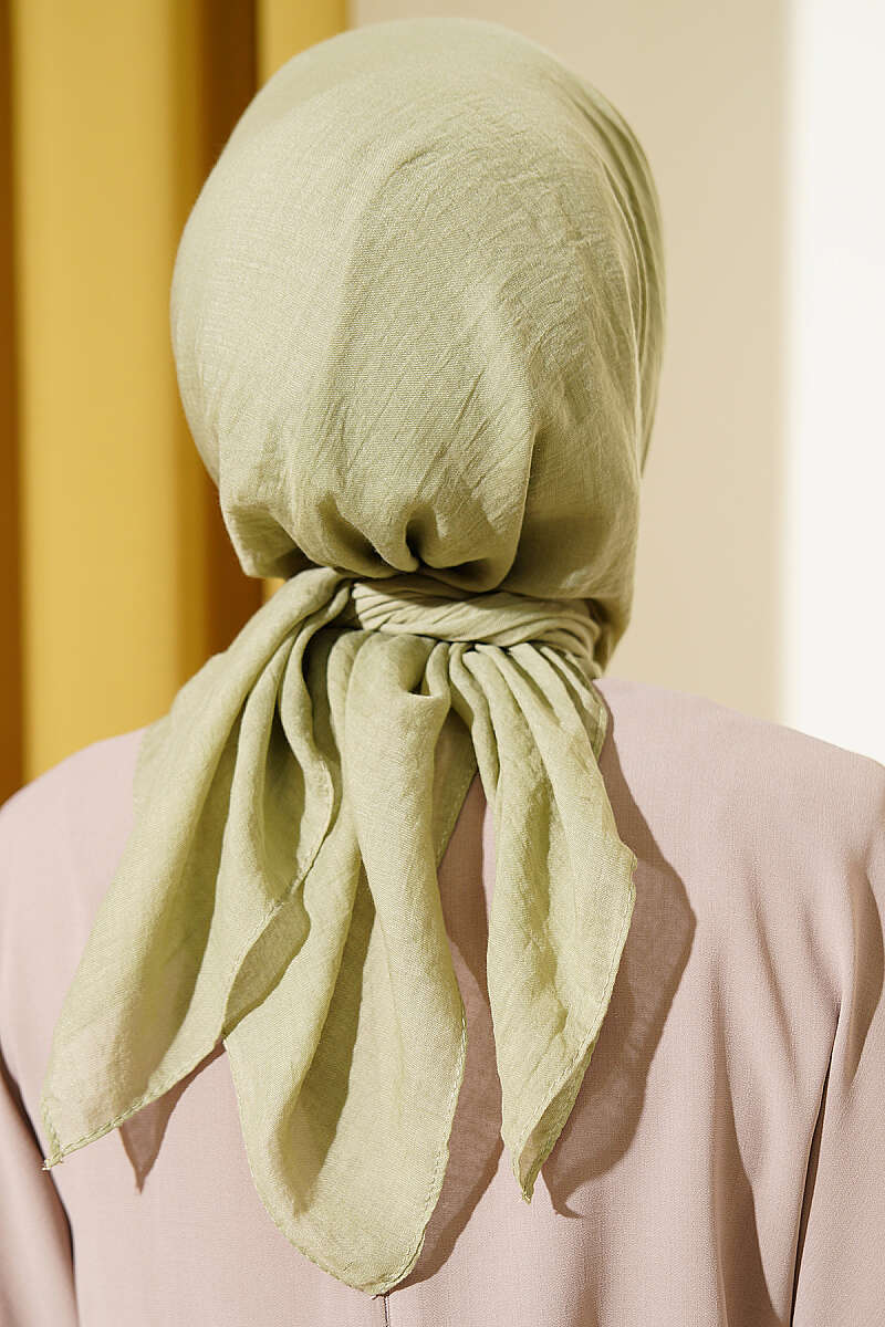 Aya Series Thin Cotton Scarf Hazel - immagine 3