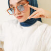 Aya Series Thin Cotton Scarf Hazel - immagine 6