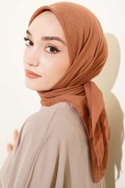 Alternative view of Aya Series Thin Cotton Scarf Terra