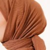 Aya Series Thin Cotton Scarf Terra - Afbeelding 4