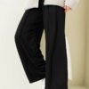 Balance Emblem Waistband Pants Black