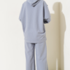 Hooded Oversized Two-Piece Set Slate Grey - immagine 3