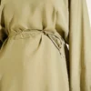 Balloon Sleeve Tensile Belted Tunic Khaki - Imagen 4