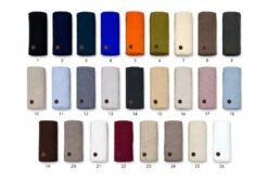 Bamboo Hijab al por mayor colour chart — 26 numbered colours (1–26)