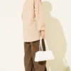 Basic Anklet Elastic Shirt Beige - Imagen 3