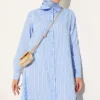 Basic Striped Long Tunic - Image 2