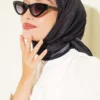 Batik Pattern Soft Scarf Anthracite - Imagen 2