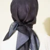 Batik Pattern Soft Scarf Anthracite - Imagen 3