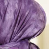 Batik Pattern Soft Scarf Lilac - immagine 4