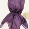 Batik Pattern Soft Scarf Plum - immagine 3