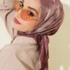 Batik Pattern Soft Scarf Brown - Afbeelding 2