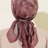 Batik Pattern Soft Scarf Brown - Afbeelding 3