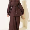Two-Piece Set Brown