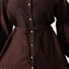 ⁦Two-Piece Set Brown⁩ - الصورة ⁦4⁩