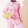 ⁦Two-Piece Set Pink⁩ - الصورة ⁦2⁩