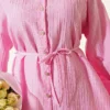 ⁦Two-Piece Set Pink⁩ - الصورة ⁦4⁩