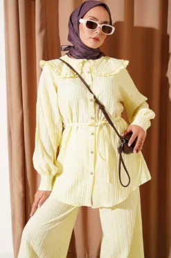 Alternative view of Two-Piece Set Yellow