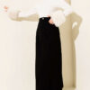 Wide Shawl Abaya Black - immagine 2