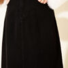 Wide Shawl Abaya Black - immagine 4
