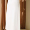 Waist Elastic Skirt White – Bild 3