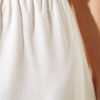 Waist Elastic Skirt White – Bild 4
