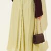 High-Waisted Flared Skirt with Hem Edge Hazel - Imagen 3