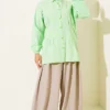 ⁦Shirt with Belt and Wrist Elastic⁩ - الصورة ⁦2⁩