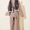 Belted Self-Tie Set Beige - immagine 3