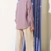 Elastic Waist Pocketed Tencel Trousers Stone – Image 3