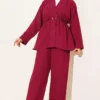 Two-Piece Set Burgundy
