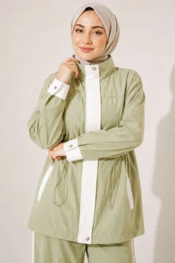Vista alternativa de Elastic Waist Tencel Two-Piece Set