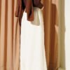 Elastic Waist Oversized Trousers Beige - Imagen 3